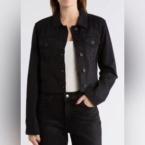 PAIGE Denim Women’s Black Jean Jacket Size XS